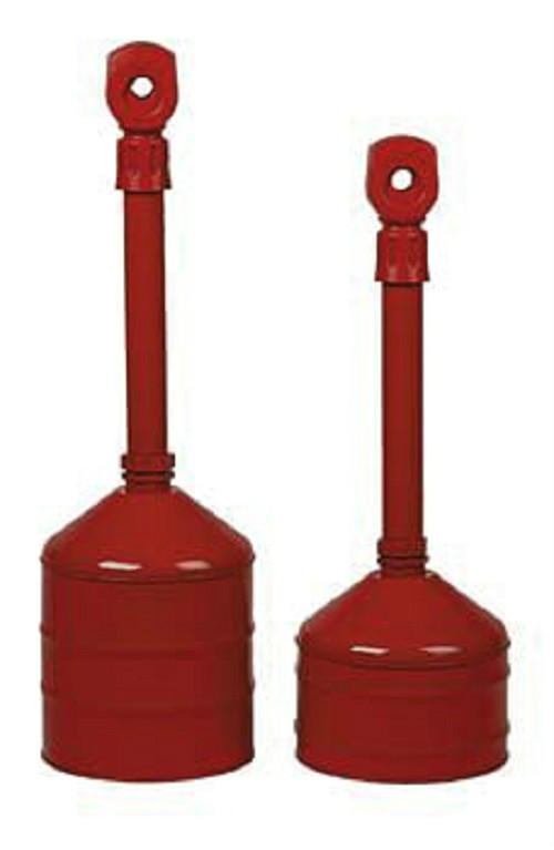 Steel Heavy Duty Butt Can Smoker Cigarettes Receptacle Trash Justrite
