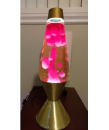  Vintage 16.5 inch Starlight Underwriters Labor Lava Lamp Red Wax Yellow... - $224.99