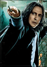 Harry Potter Professor Snape with Wand Photo Image Refrigerator Magnet NEW - $3.99