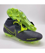 Nike Phantom Vision Elite DF FG ACC Soccer Cleats Sz 6 Black Volt AO3262... - $99.00