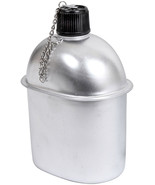 Campers Aluminum Canteen with Screw On Cap One Quart Leakproof - $13.99