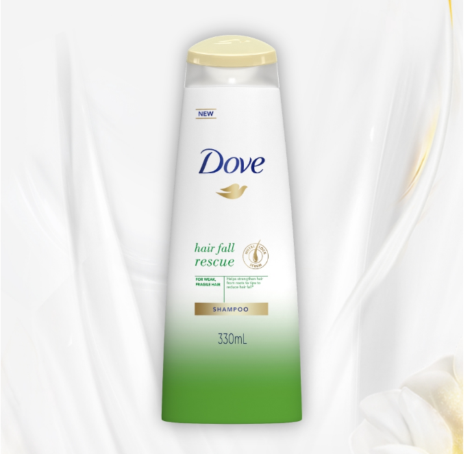 1 x Dove Hair Fall Rescue Shampoo (330ml) Express Shipping To USA