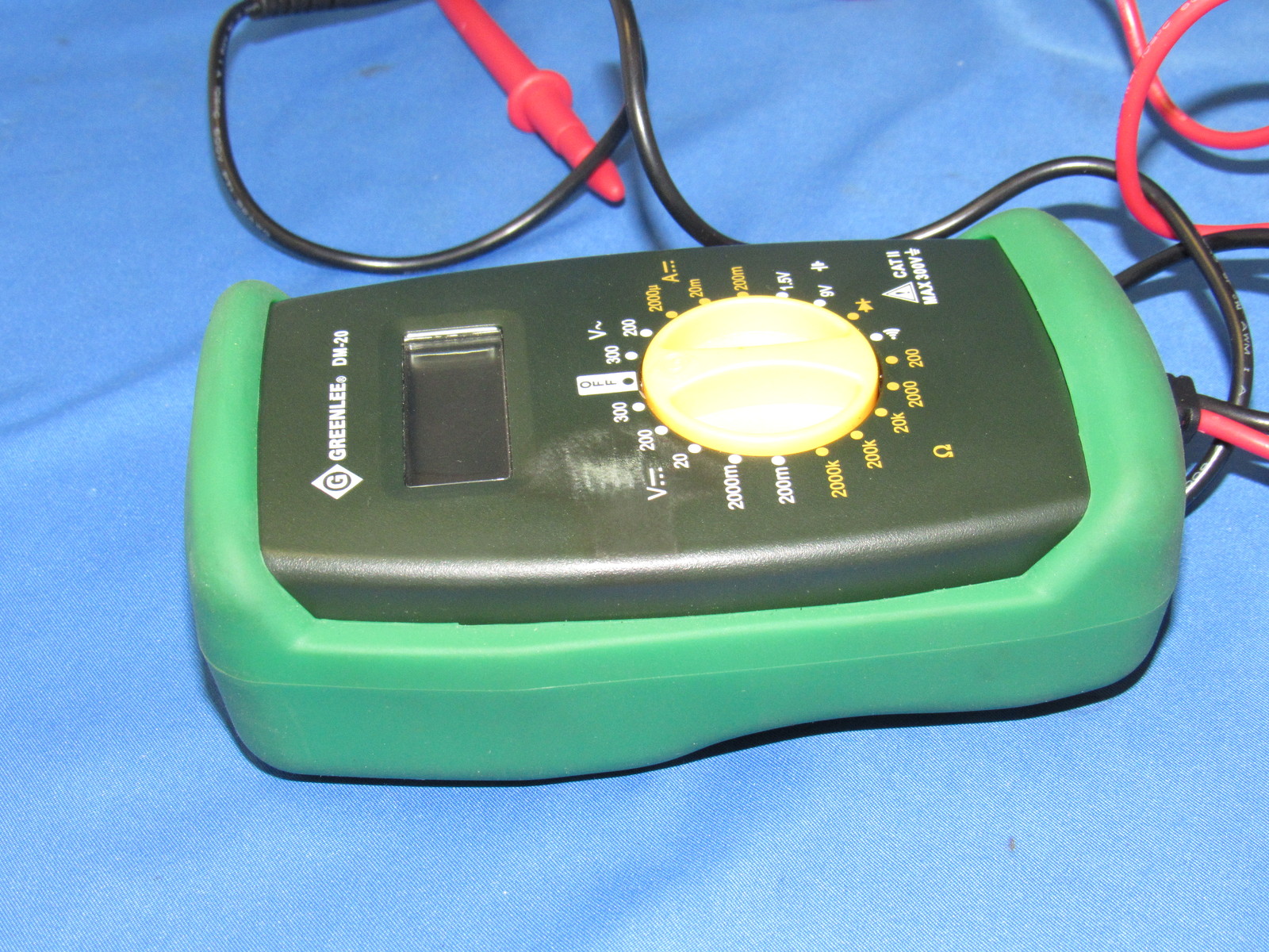 Greenlee DM-20 Multimeter with GT-10 Circuit Tester and GT-11 Voltage