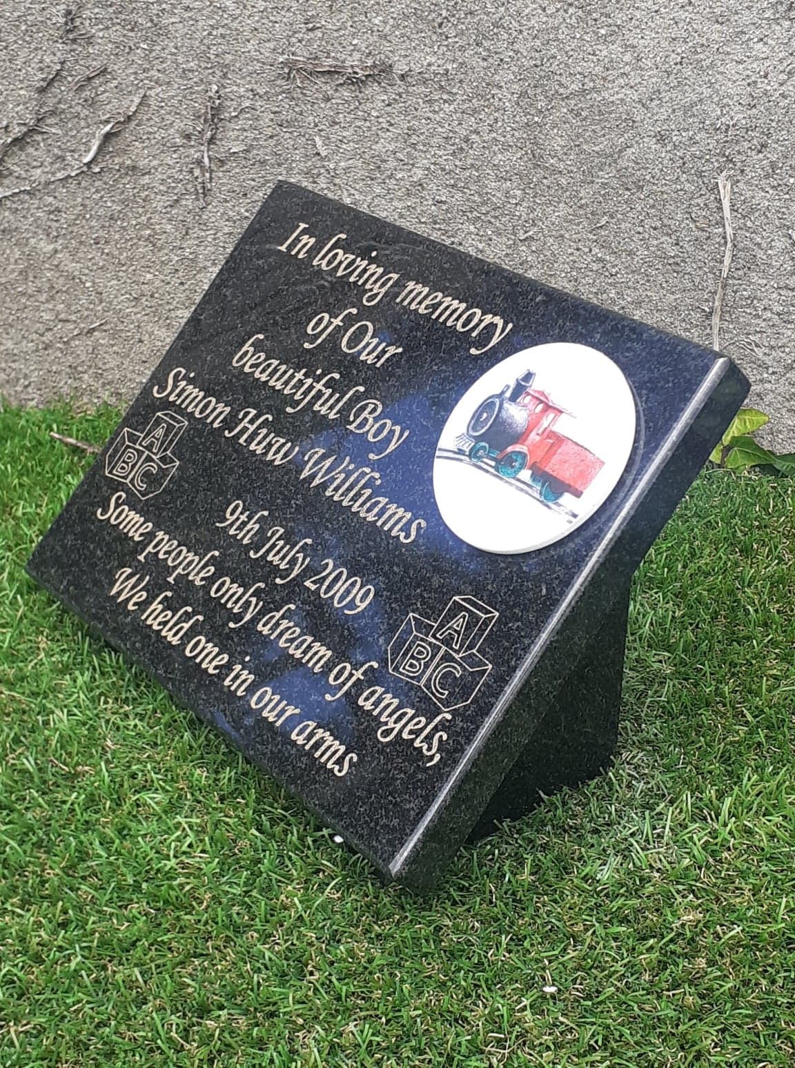 Memorial Stone Grave Baby Memorial Marker Grave Headstone Memorial