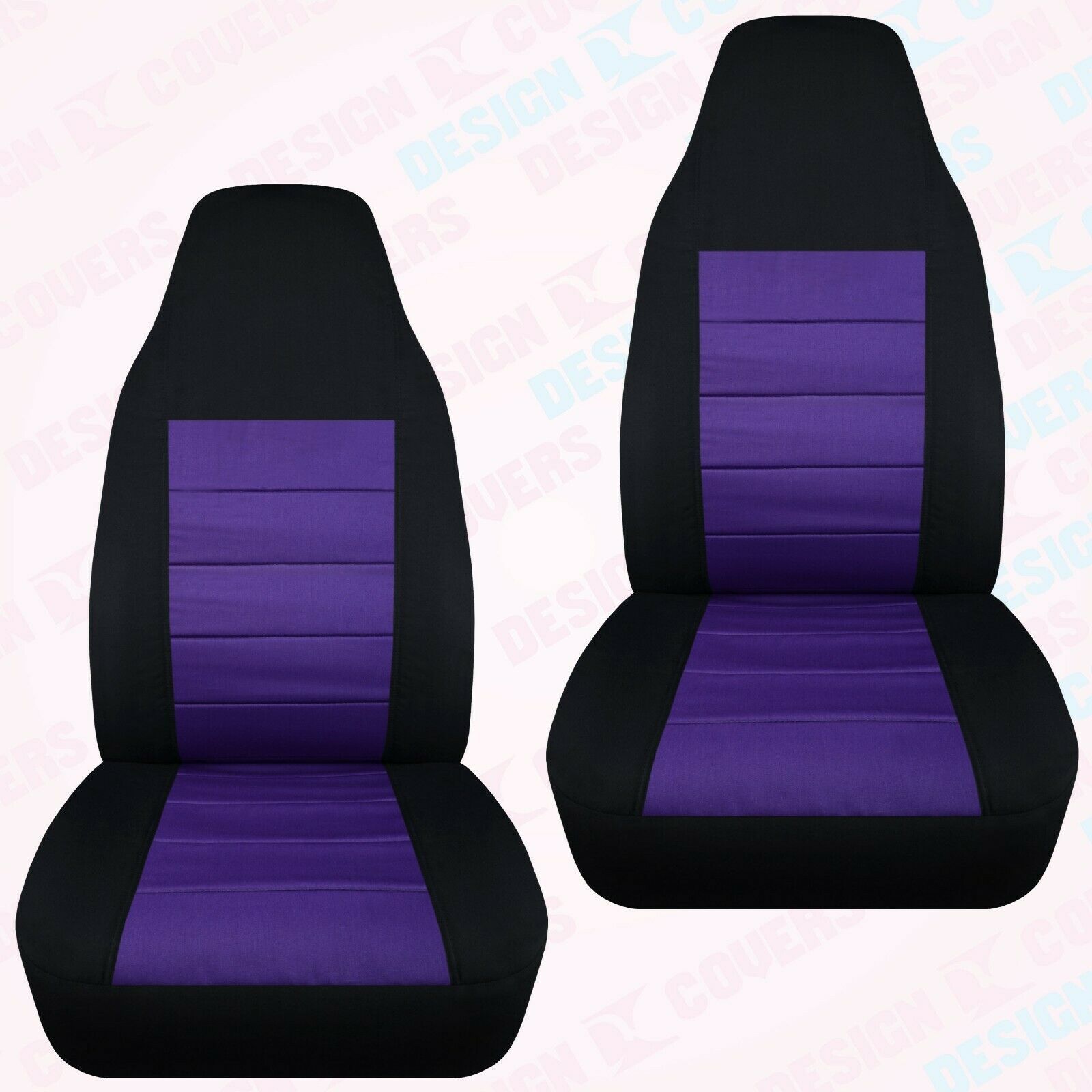 Front set car seat covers fits Ford Explorer 19912002 black and purple Car & Truck Parts