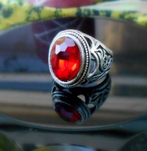Stunning Vampire Communication Ring and Custom Conjure And Ritual Candle... - $68.24