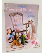 Crocheted Playthings Booklet JH 100 Jan Hatfield Doll Dog 1982 Happy Hands - $16.25