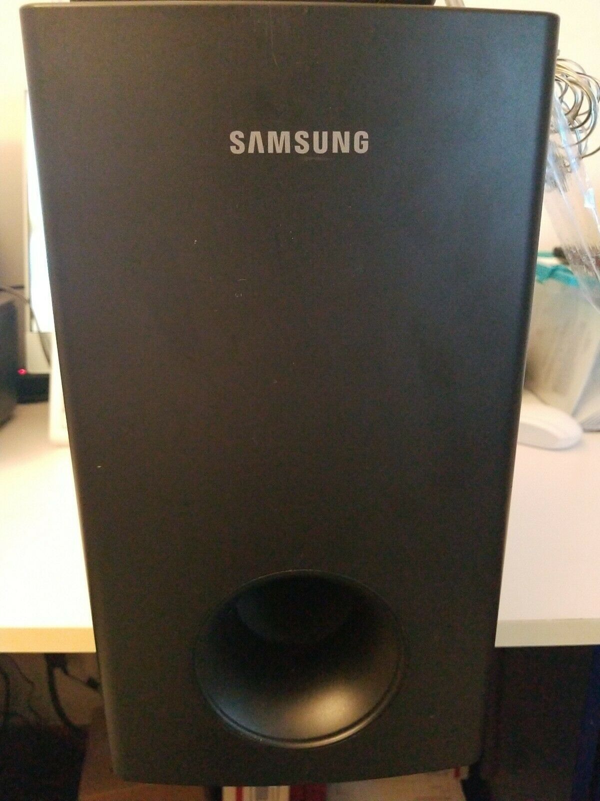 front and center speakers