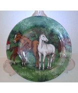 Lovely Decoupage 7” Horse Plate - $2.95