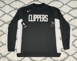 NIKE Los Angeles Clippers NBA Team Issue Shooting Shirt Sz LT *NEW* AV09... - $76.00