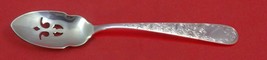Old Maryland Engraved by Kirk Sterling Silver Olive Spoon Pierced 5 3/4" Custom  - $76.10