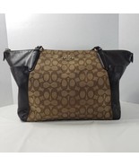 COACH Brown Signature AVA II Tote Shoulder bag Hand bag Purse F37231~$32... - $139.99