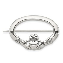 Sterling Silver Claddagh Pin - $43.99