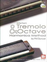 Tremelo and Octave Harmonica Method/Book w/CD Set/New - $12.95