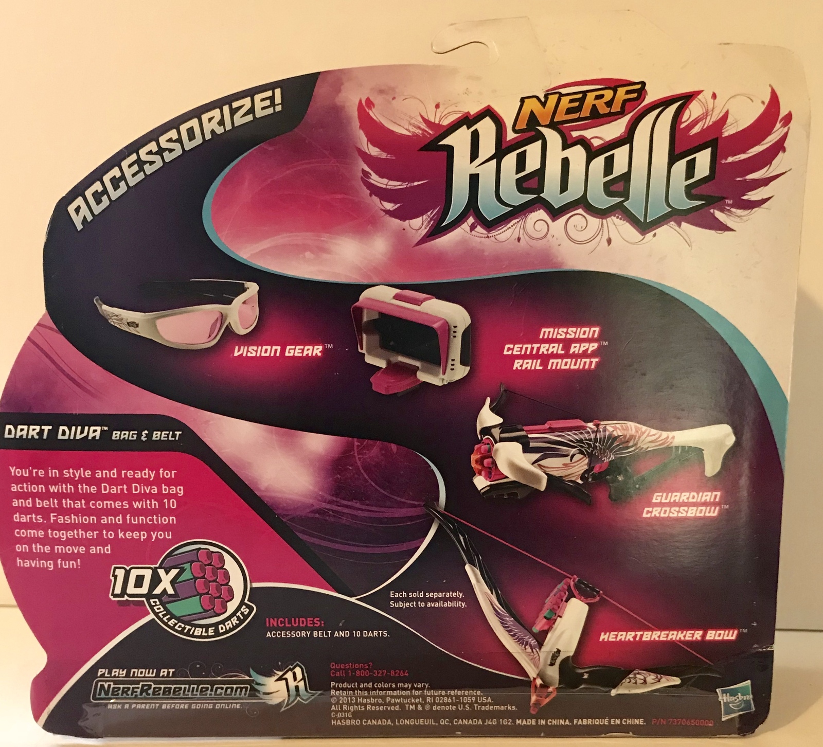 nerf dart bag