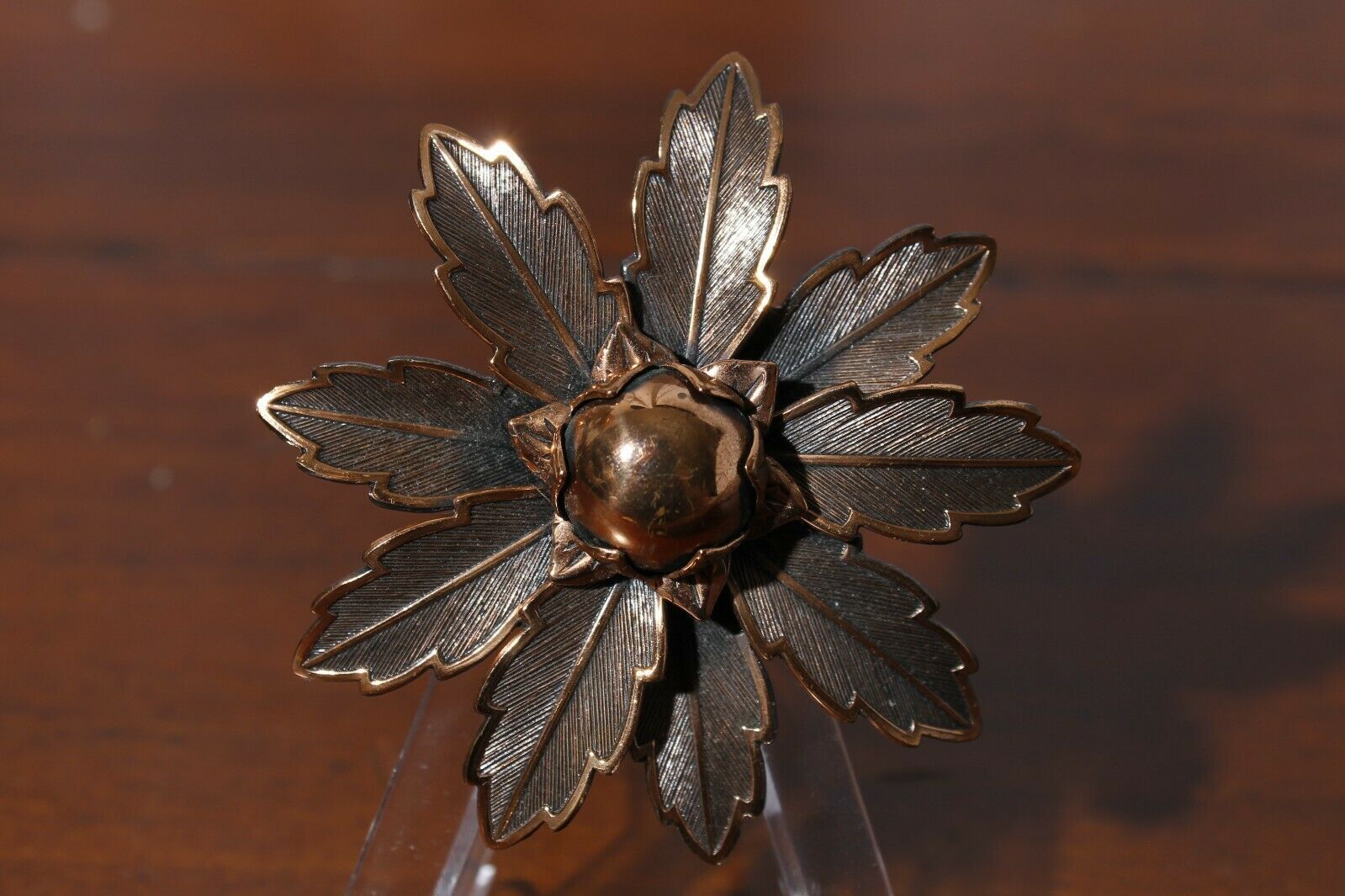 Primary image for Copper By Bell Flower Brooch Pin