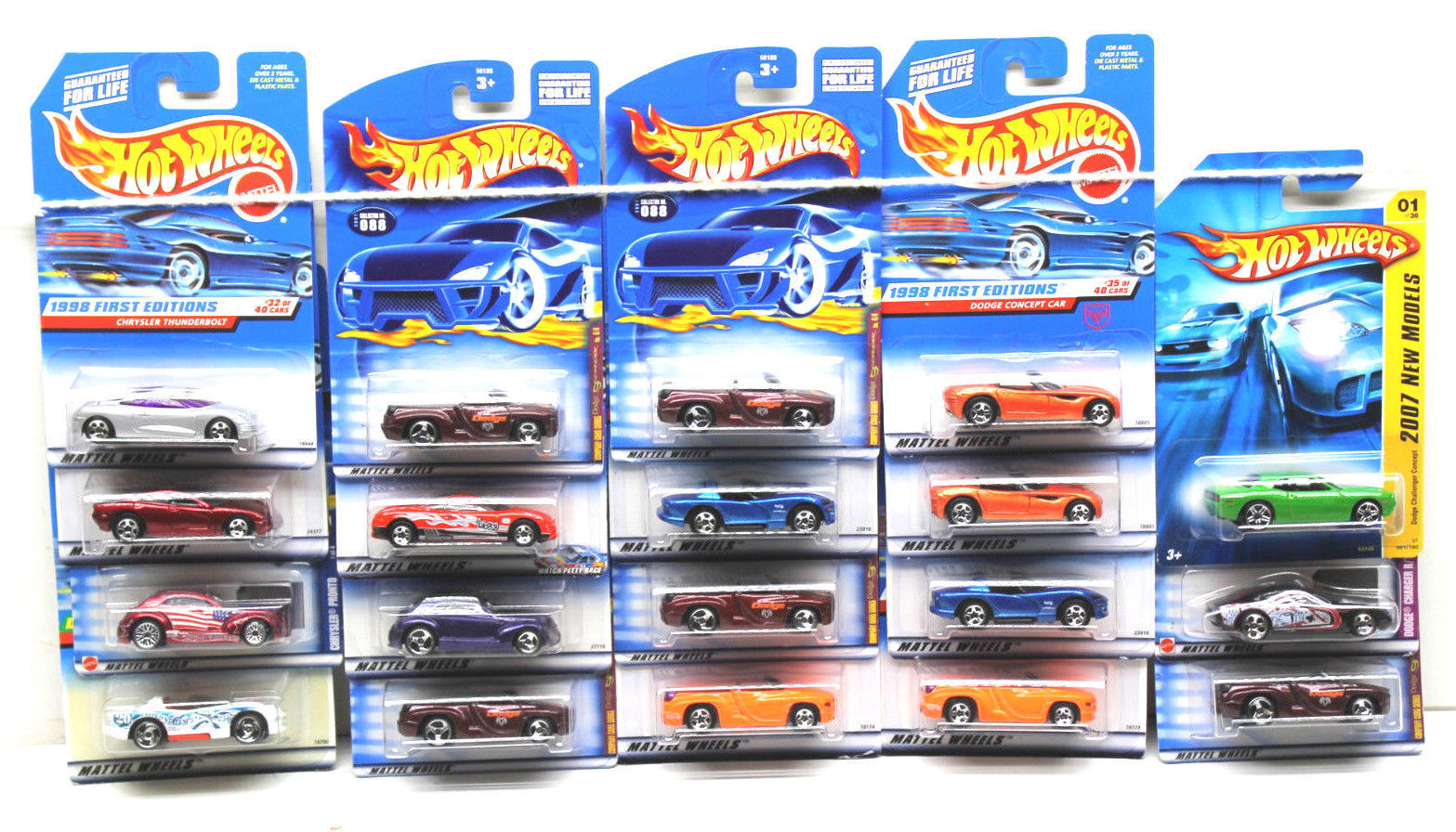 hot wheels 1998 first editions dodge concept car