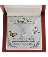 To My Nurse Mom My Hero Eternal Hope Necklace Women Chain 14k Box Gift F... - $39.55+