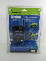 New Linksys Wireless-B Game Adapter 2.4GHZ PS2 Xbox Black In Box NIB WGA... - $18.81
