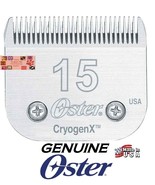 GENUINE Oster A5 CryogenX 15 BLADE*Fit Many Andis,Wahl Clippers AG PET G... - $38.99