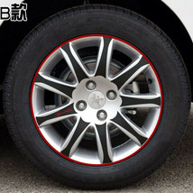 For Honda Civic Carbon Fiber Car Wheels Mask Decals Stickers Sports Grade A