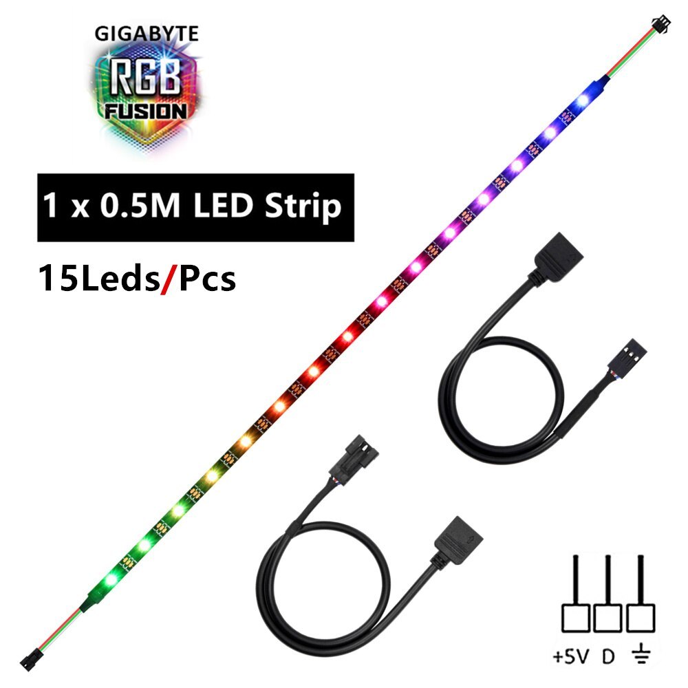 Addressable RGB LED Strip For PC Digital RGB LED Strip For GIGABYTE RGB ...