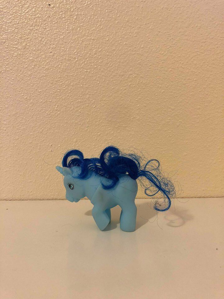 Action Figure My Little Pony MLP Fakie Blue Unicorn Butterfly Cutie ...