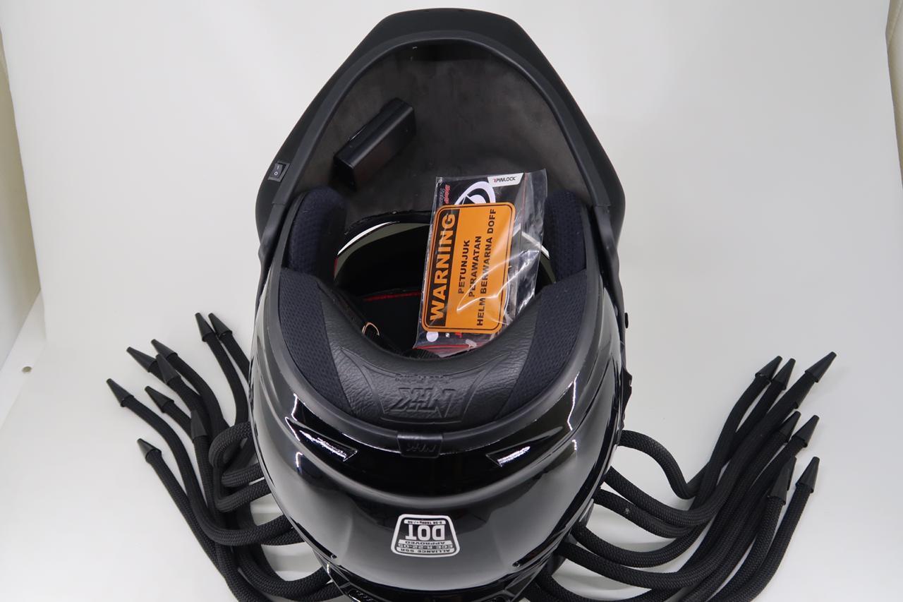 WOLF PREDATOR HELMET MOTORCYCLE Open Face Helmet (DOT&ECE CERTIFIED