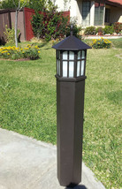 3 Foot Metal Bronze Outdoor Post Path Light Landscape Exterior Progress Lighting - $95.61