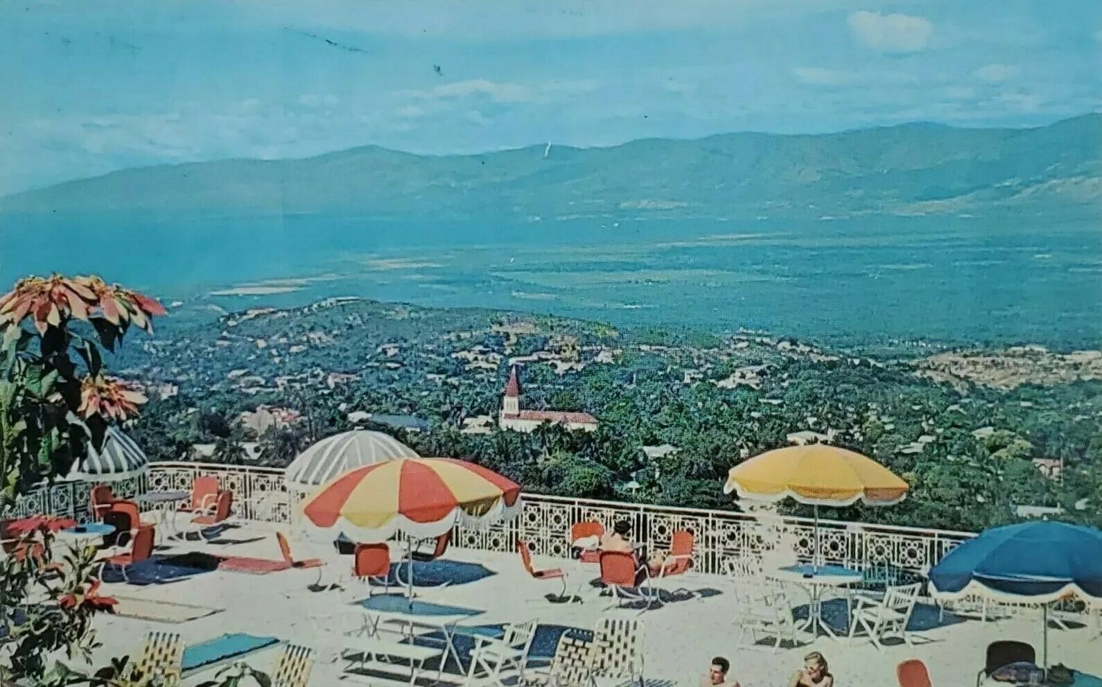 Postcard Port Au Prince Haiti View of Cul de Sac From Ibo Lele A1 Topographical Postcards