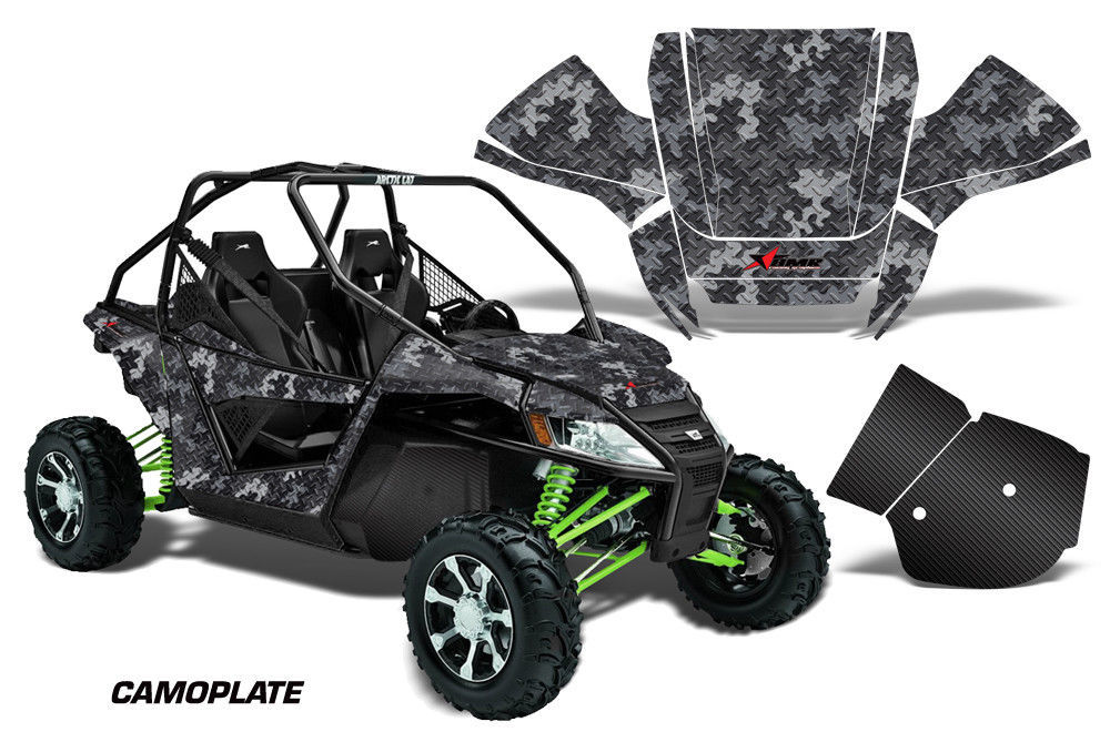 UTV Graphics Kit Decal Sticker Wrap For Arctic Cat Wildcat 20122016
