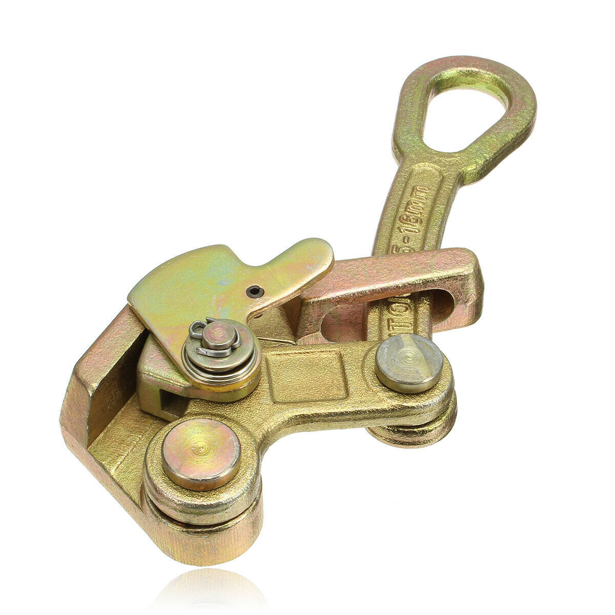 1T 2204Lb Alloy Steel Cable Pulling Jaw Grip Haven Grip Strand Wire