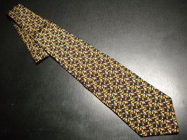 Brooks Brothers Basics Neck Tie Silk Black and Toucans - $11.99