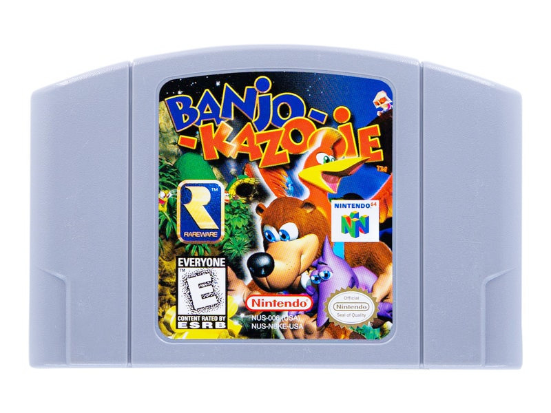 Banjo-Kazooie Game Cartridge For Nintendo 64 N64 USA Version