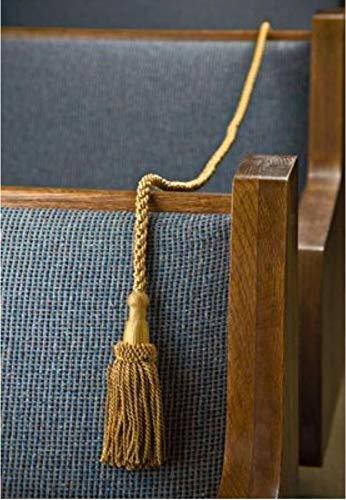 Christian Brands Weighted Pew Rope, Gold 20 Foot (Single Pack)