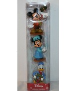Mickey&#39;s Christmas Carol Disney Holiday Figures New in Box: Mickey,Minni... - $9.85