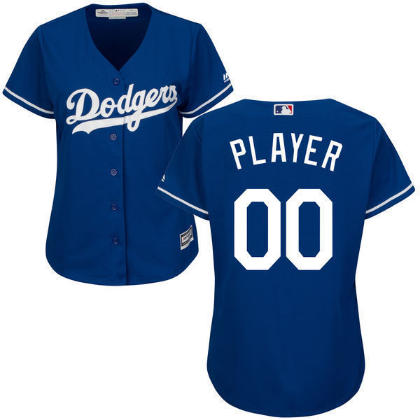 Women's Los Angeles Dodgers Custom NAME & NUMBER Cheap Jersey Sewn on