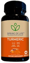 Spring of Life Turmeric Curcumin with Bioperine with 95% Curcuminoids 60 Caps - $78.33