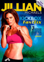 Jillian Michaels: Kickbox FastFix (DVD 2012) Exercise Fitness Workout NE... - $7.43