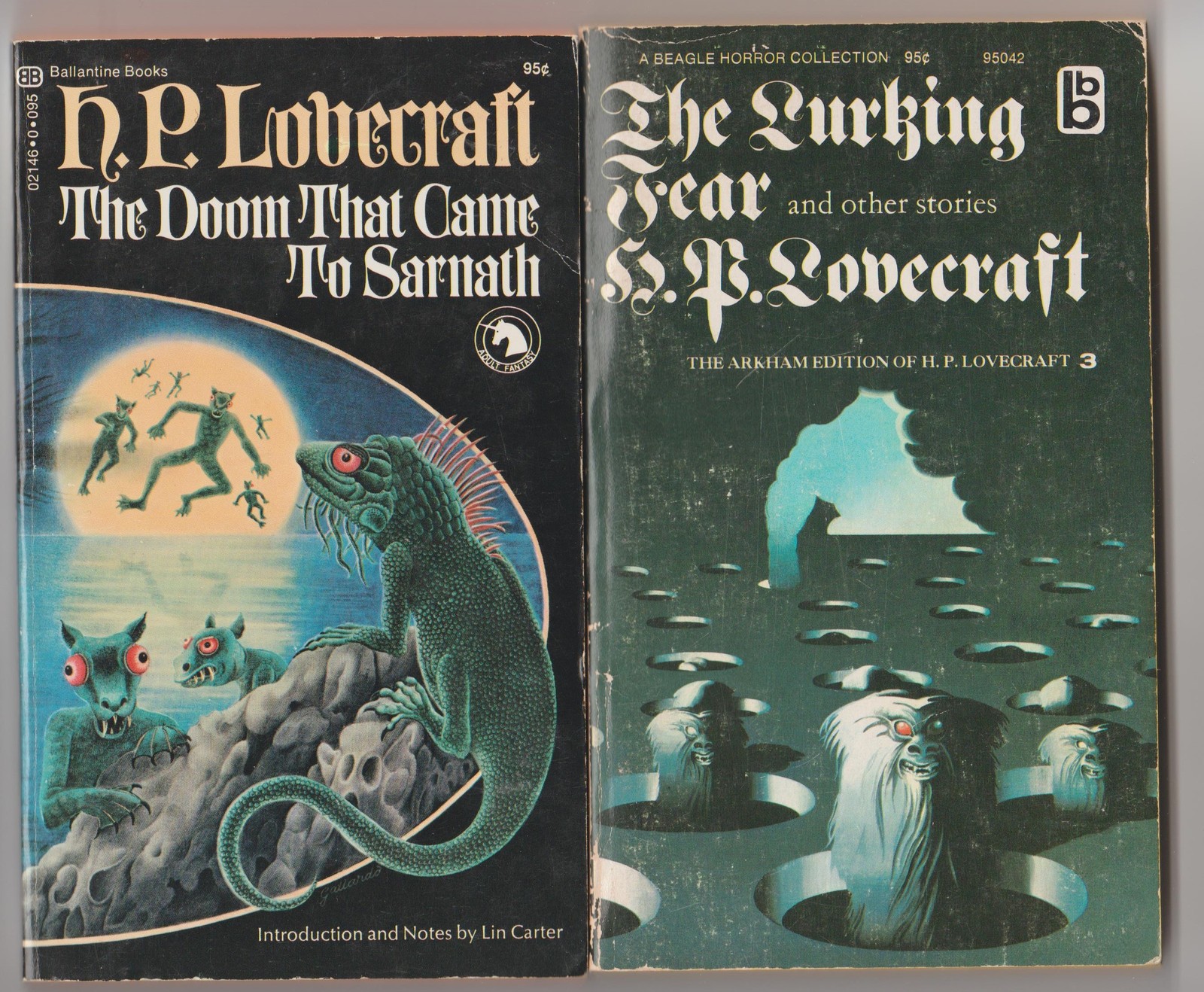 H. P. Lovecraft Doom That Came to Sarnath & Lurking Fear 1971 30 ...