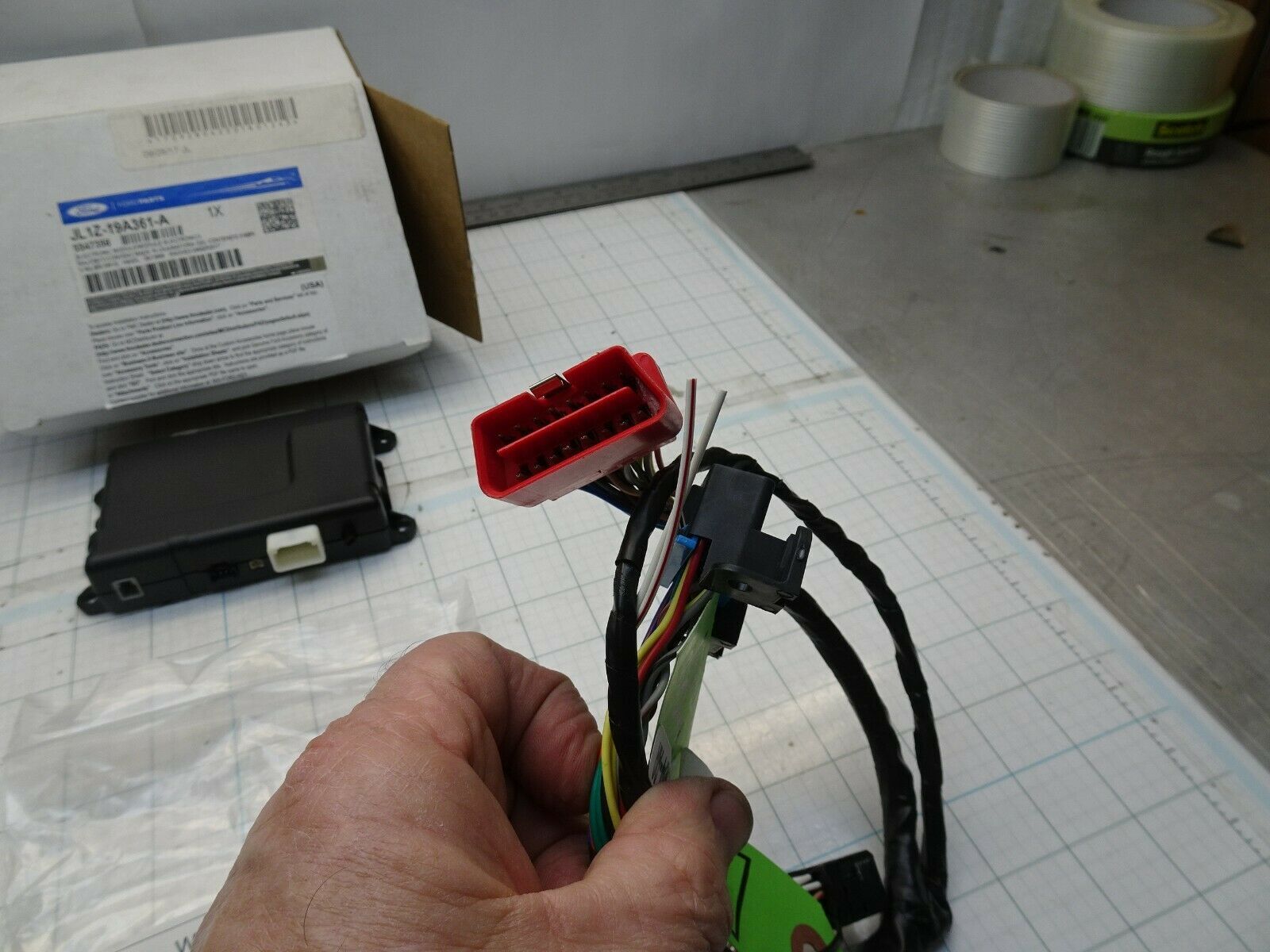 Ford JL1Z19A361A Electronic Module for Perimeter Plus Security System