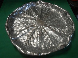 Great Wilton Armetale Leaf Design Serving Platter 14.5" - $22.36