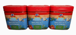 3x McCormick Good Morning Breakfast Seasoning Garden Herb DISCONTINUED - $34.95