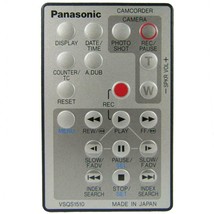 Panasonic VSQS1510 Factory Orignial Camcorder Remote AGDVC10, AGDVC15, A... - $13.89