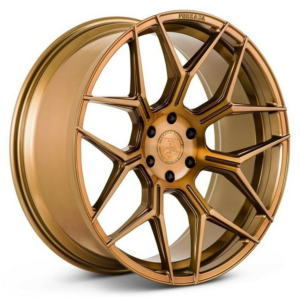 22x9.5 Ferrada FT3 6x135 25 Brushed Bronze Wheels Rims Set(4) 87.1 - Wheels