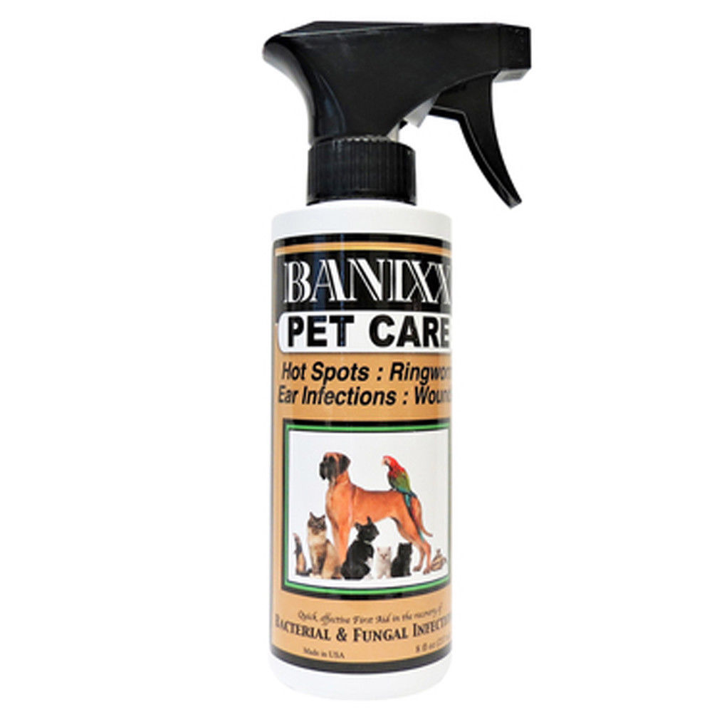 BANIXX PET HORSE INFECTION WOUND & HOOF CARE MULTI USE SPRAY 8 OZ ...