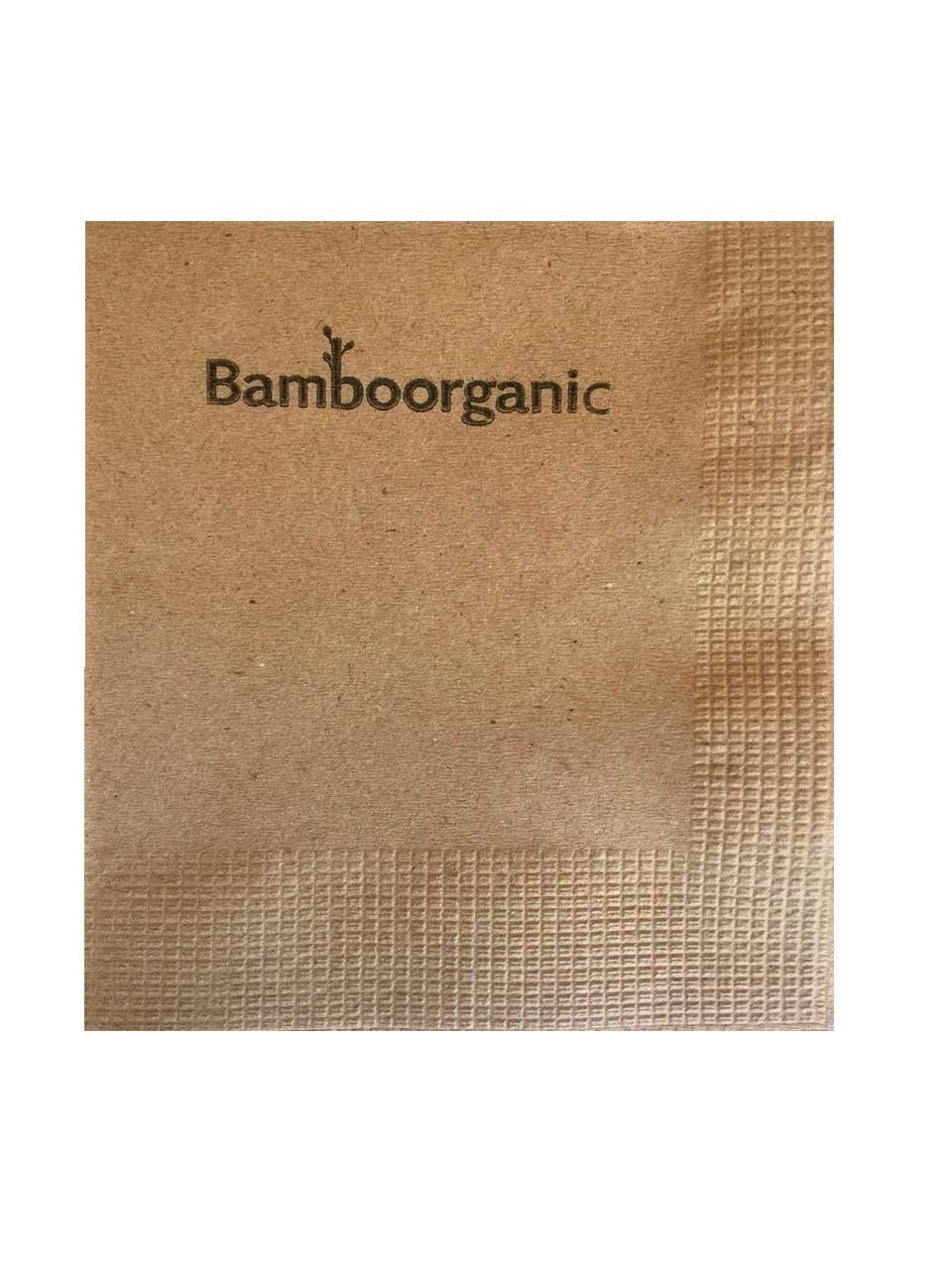 Recycled Post Consumer Napkins, 200 Compostable Eco Lunch Biodegradable