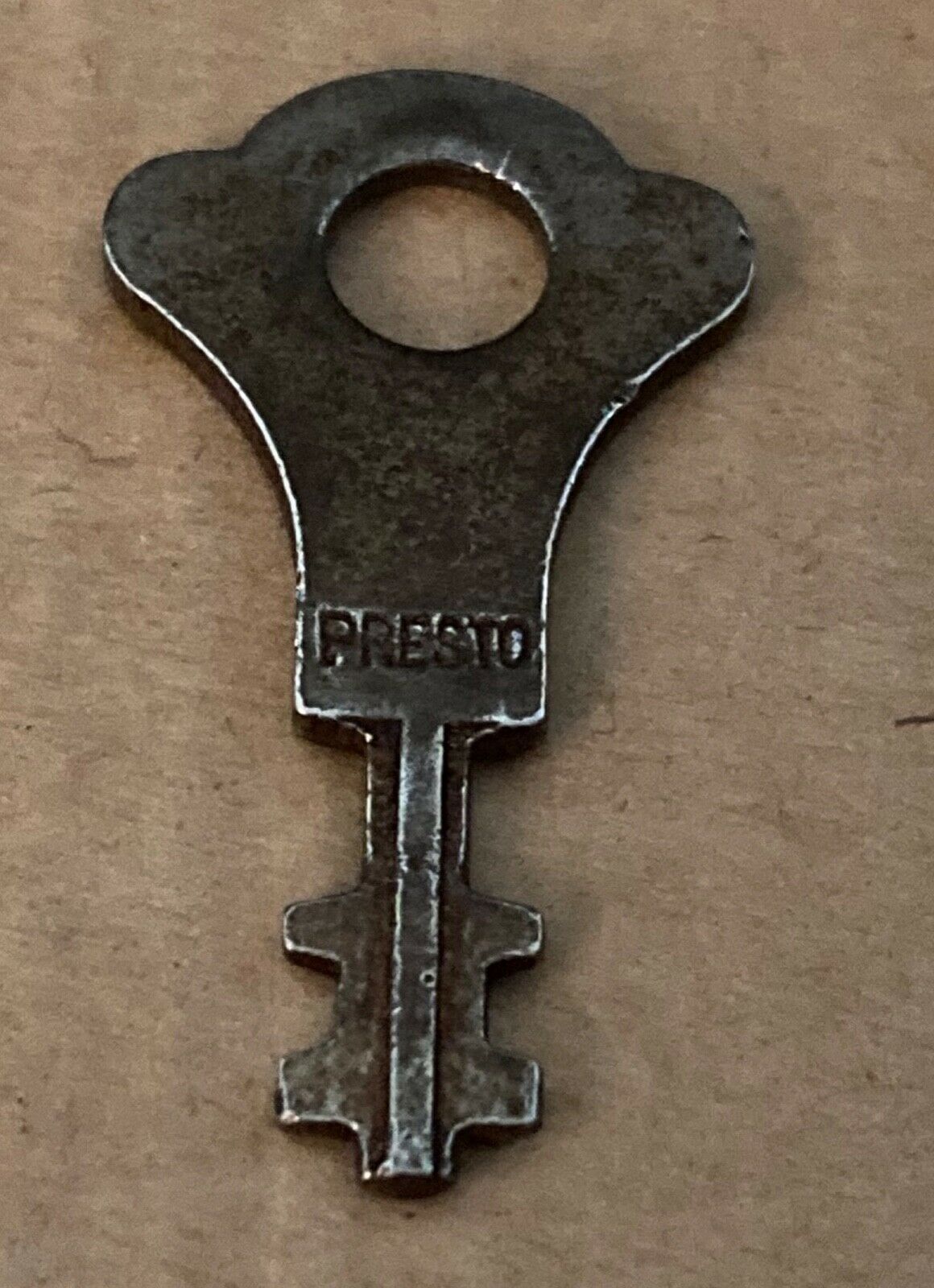 Vintage Stainless Steel Presto Double Sided Two Notch Bit Flat Skeleton