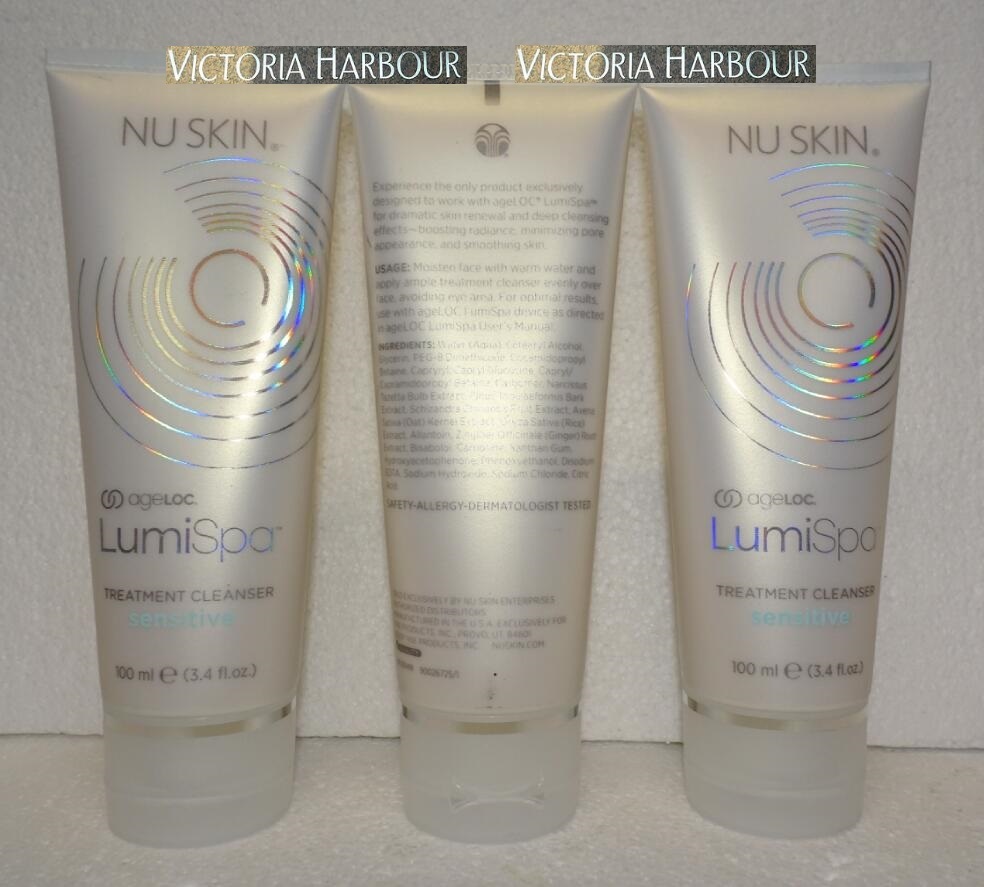 Three pack Nu Skin Nuskin ageLOC LumiSpa Treatment Cleanser Gel