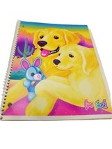 Vintage Lisa Frank Wirebound Notebook 4593 Made in USA Casey & Caymus 10.5"x8" image 1